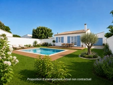 Maison à vendre 3 pièces, opportunité rare à Sainte-Marie-de-Ré, La Noue : maison à fort potentiel, idéalement située au calme, à proximité des commerces et des plages