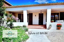 Villa + T2 Indépendant + terrain + grand garage sur VIAS dans l'Hérault, proche plage 