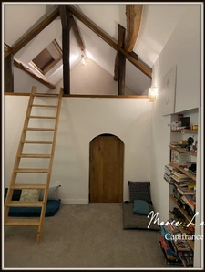Property Exposed stones, 242m², 5 bedrooms, Children's dormitory and mezzanine, Loiret, Swimming pool, Jacuzzi, Tennis court, Garage, Car Port