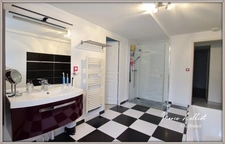 Maison à vendre 10p, 360m², 5 chambres, dépendances, gite, garages, vaste salon