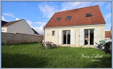 Maison à vendre 4 pièces SERMAISES (45), 108m², 3 chambres, vie de plain pied, 2 salles d'eau, 