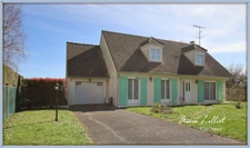 Maison à vendre 10 pièces PITHIVIERS LE VIEIL (45), 6 chambres, Garage, Jardin Clos, Plain Pied, PAC réversible.