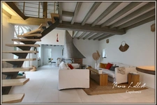 Property Exposed stones, 242m², 5 bedrooms, Children's dormitory and mezzanine, Loiret, Swimming pool, Jacuzzi, Tennis court, Garage, Car Port