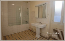Maison à vendre 9 pièces PITHIVIERS (45), 6 chambres, plain pied, parquet massif, cave, grenier, 2 cours.