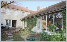 Maison à vendre 5 pièces COURCELLES-LE-ROI (45) Grande pièce, 3 chambres, véranda