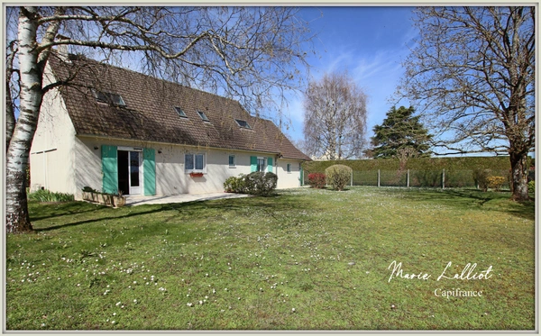 Maison à vendre 10 pièces PITHIVIERS LE VIEIL (45), 6 chambres, Garage, Jardin Clos, Plain Pied, PAC réversible.