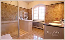 House for sale, 12 rooms, large living room, 6 bedrooms, tennis court, woods, stream