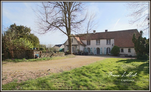 Maison à vendre 6 pièces 137m², LA NEUVILLE SUR ESSONNE (45), Vallée de l'Essonne, 4 chambres, Garage, Terrain de 6700m², Piscinable, 