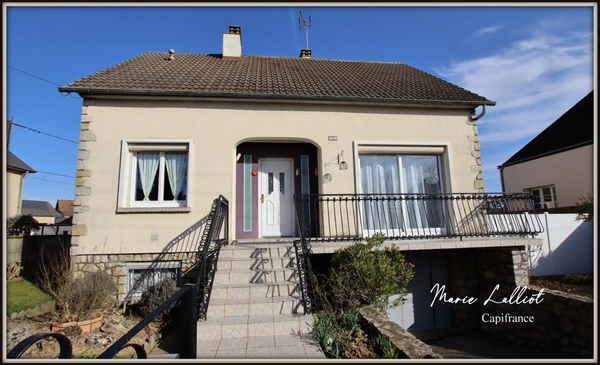 Maison à vendre 5 pièces PITHIVIERS (45), 96m², 3 chambres, plain pied, garage