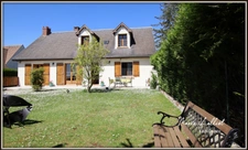 Maison à vendre 7p, 194m², Le Malesherbois, plain-pied, école, RER, séjour spacieux, double garage, 5 chambres