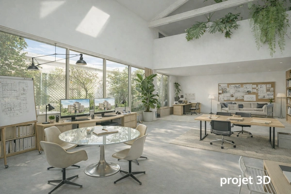 Loft T6 à usage habitation ou professionnel à Grigny-sur-Rhône