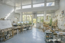 Loft T6 à usage habitation ou professionnel à Grigny-sur-Rhône