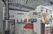 OULLINS – LOFT 184 M² – 3 SUITES & TERRACE in the Bussière area, near the city centre