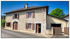 Maison 2 chambres + grange REBENACQ (64)