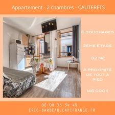 Appartement 2 chambres 32m2 CAUTERETS