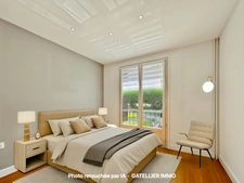 96 m² – 3 chambres + possibilité 4 – Parc arboré – Gare à pied
