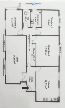 MEUDON BELLEVUE – 96 m² RÉNOVÉS – 3/4 CHAMBRES – CALME - GARE