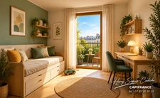 Appartement à vendre 1 pièces PARIS (75) - ** STUDIO 30 m² – 11ᵉ ÉTAGE – PARIS 20ᵉ **