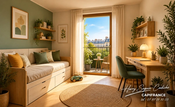 Appartement à vendre 1 pièces PARIS (75) - ** STUDIO 30 m² – 11ᵉ ÉTAGE – PARIS 20ᵉ **