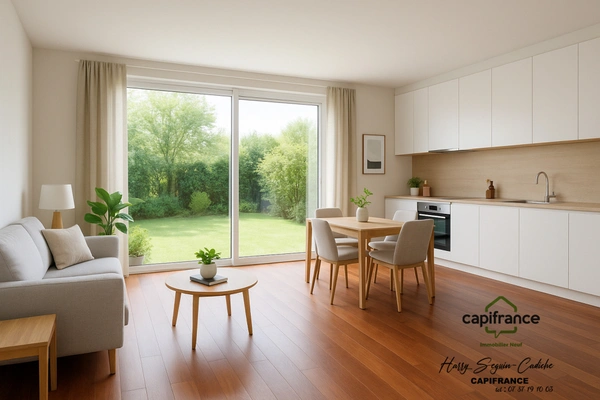 Appartement à vendre 2 pièces AUBERVILLIERS (93)