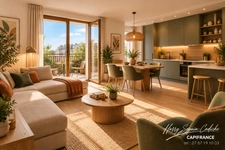 Appartement à vendre 4 pièces PARIS (75) - ** T4 82,2 m² – LOGGIA 14,8 m² – 4ᵉ ÉTAGE – PARIS 20ᵉ **