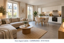 Appartement à vendre 1 pièces LOUVRES (95) - T1 de 28,21 m² avec jardin de 13,55 m² 
