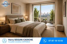 📍 Paris 16ᵉ (75016) – Quartier Passy - 🛏️ Appartement 2 pièces avec jardin d'hiver 🌿