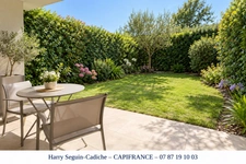Appartement à vendre 1 pièces LOUVRES (95) - T1 de 28,21 m² avec jardin de 13,55 m² 