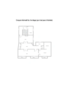 Appartement 167 m2 avec rez-de-jardin et parking, tout proche de Tours