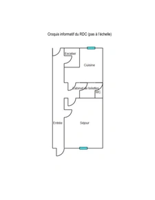 Maison de 142 m2, 4 chambres Grammont