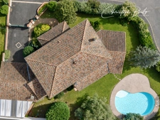 Launaguet, aux portes de Toulouse : villa 223 m² avec séjour cathédrale et piscine