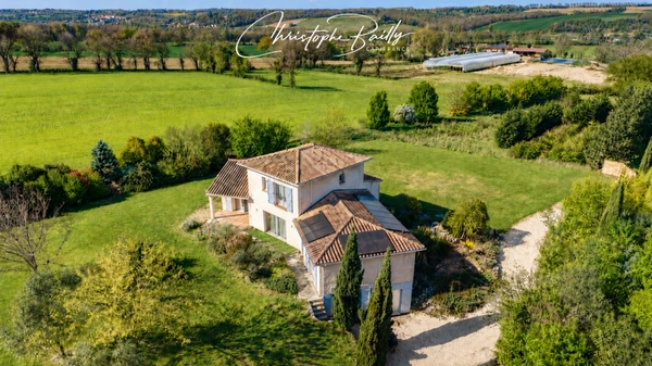 Maison contemporaine DPE B avec parc de 5 144 m² aux portes de Balma et Toulouse