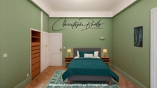 TOULOUSE City Centre: Haussmannian family apartment for sale with four rooms, three bedrooms, remarkable volumes, continuous balcony, cellar, elevator.