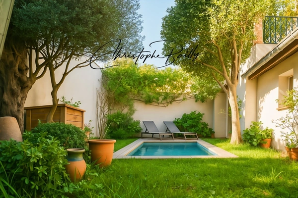 Maison de type Toulousaine 6 pièces, 4 chambres, avec cave, garage jardin et terrasse – Toulouse, quartier Côte Pavée