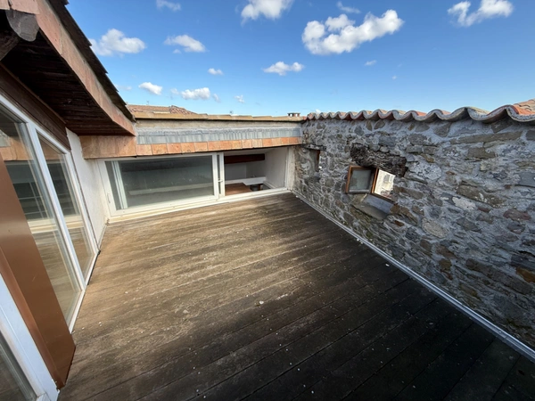 Maison à vendre T6  145 m² proche de SERVIES EN VAL (11) avec toit terrasse et vue panoramique