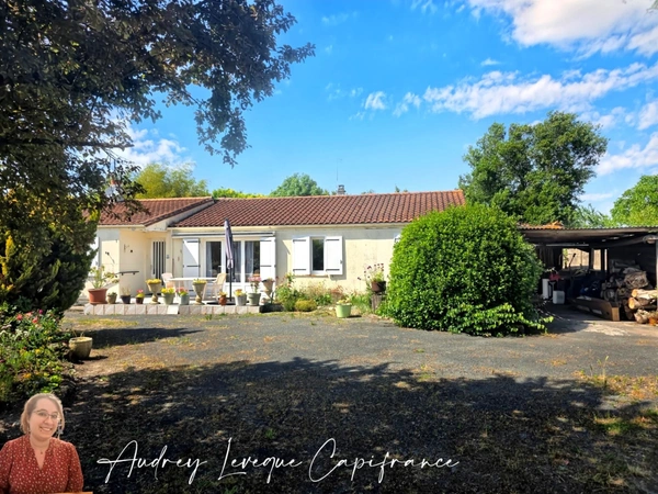 Maison viager à vendre occupé 6 pièces SAINT CREPIN (17)
