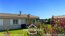 Amou (40) Superbe maison contemporaine de plain-pied - 5 pièces – Jardin clos – Garage et atelier - Quartier calme – DPE A