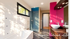 HABAS (40) – MAISON D'ARCHITECTE EN OSSATURE BOIS AVEC PISCINE, PATIO ET PARC ARBORÉ 