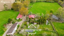 TARTAS (40) VIAGER OCCUPÉ – PROPRIÉTÉ RARE SUR PRÈS DE 6 HECTARES – ZONE NON INONDABLE