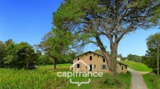 Mouscardes 40 - Authentique landaise à réhabiliter – Environnement paisible 