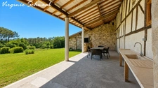 HABAS (40) MAISON RÉNOVÉE – 3 CHAMBRES – TERRASSE VUE PYRÉNÉES – TERRAIN 2000 m2