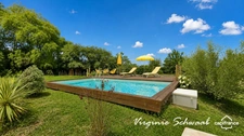 ESTIBEAUX (40), HOUSE OF 192 M², 5 BEDROOMS, SWIMMING POOL, STUDIO AND OUTBUILDING ON 4,400 M²
