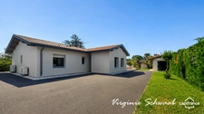 Maison - DPE B - Plain-pied 126 m² - terrain clos - 4 chambres - sous-sol  à HABAS (40)