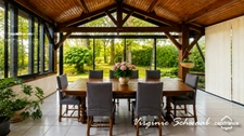 ESTIBEAUX (40), HOUSE OF 192 M², 5 BEDROOMS, SWIMMING POOL, STUDIO AND OUTBUILDING ON 4,400 M²
