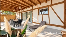 GOOS (40) GOOS, RECENT HOUSE BUILT IN 2023, 150 M² WITH 1.3 HECTARES AND 165 M² OUTBUILDING, 15 KM FROM DAX