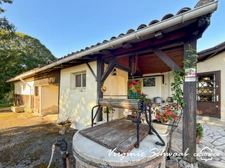 MIMBASTE (40), FERME LANDAISE DE PLAIN-PIED - 4 CHAMBRES - DÉPENDANCES - TERRAIN 4 500 M² 