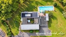 HABAS (40) – MAISON D'ARCHITECTE EN OSSATURE BOIS AVEC PISCINE, PATIO ET PARC ARBORÉ 