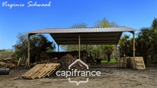 TARTAS (40) VIAGER OCCUPÉ – PROPRIÉTÉ RARE SUR PRÈS DE 6 HECTARES – ZONE NON INONDABLE