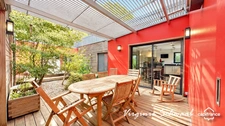 HABAS (40) – MAISON D'ARCHITECTE EN OSSATURE BOIS AVEC PISCINE, PATIO ET PARC ARBORÉ 