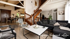 ESTIBEAUX (40), HOUSE OF 192 M², 5 BEDROOMS, SWIMMING POOL, STUDIO AND OUTBUILDING ON 4,400 M²